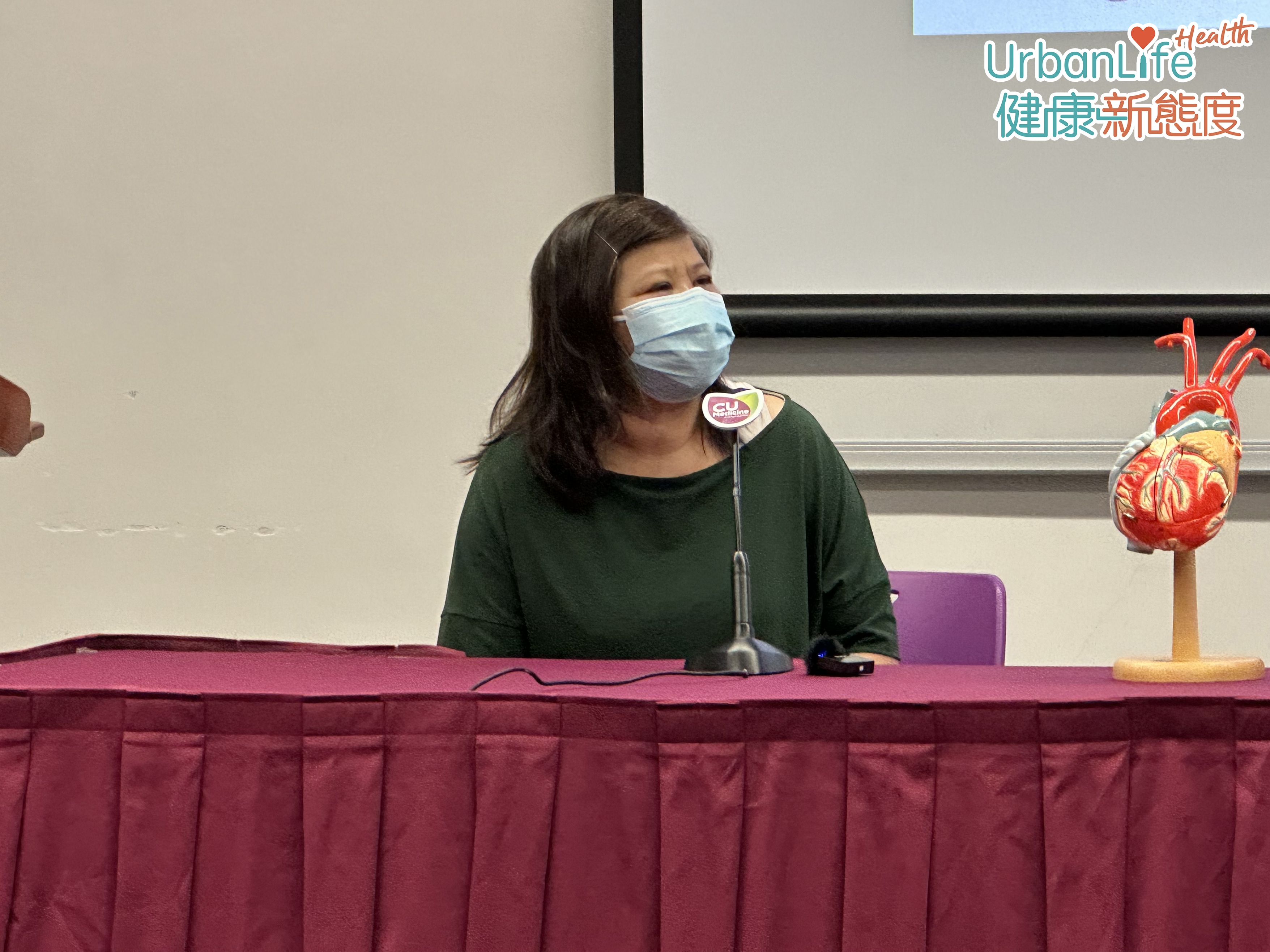 吳女士今年7月進行使用新技術的胸腔主動脈手術,完成後約1星期可出院,至今恢復良好。
