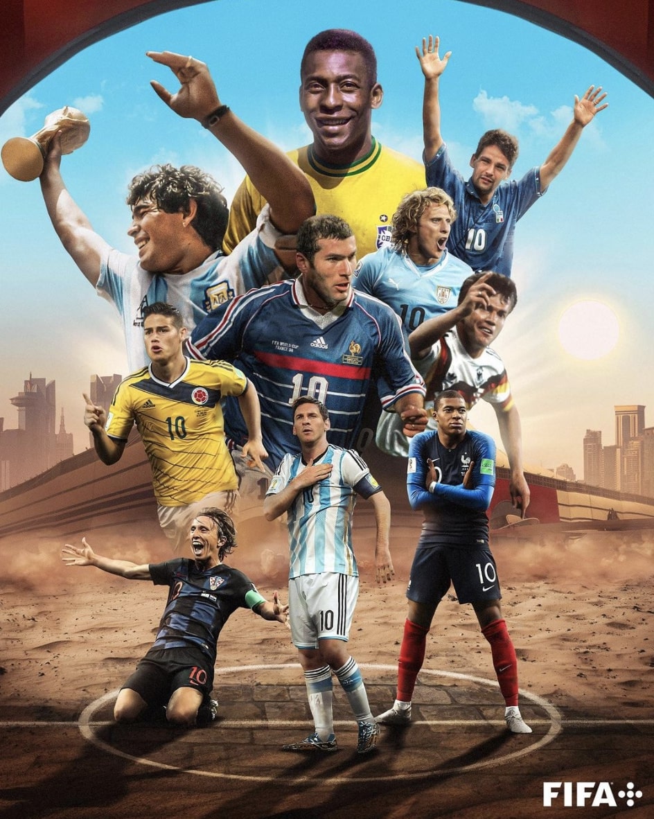 FIFA世界盃2022在卡塔爾舉行。
