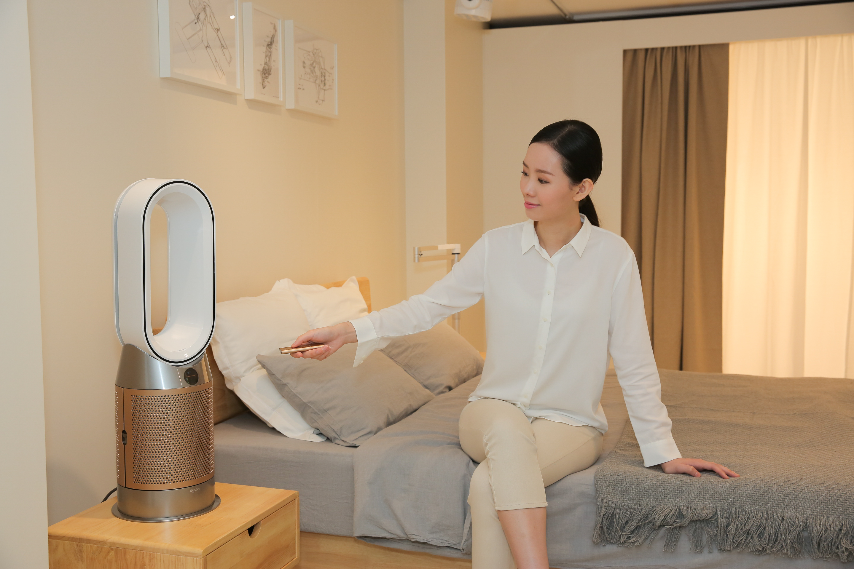 Dyson Purifier Hot+Cool™ Formaldehyde 三合一甲醛暖風空氣清新機 HP09 (銀金色)又美觀又實用,送禮一流。