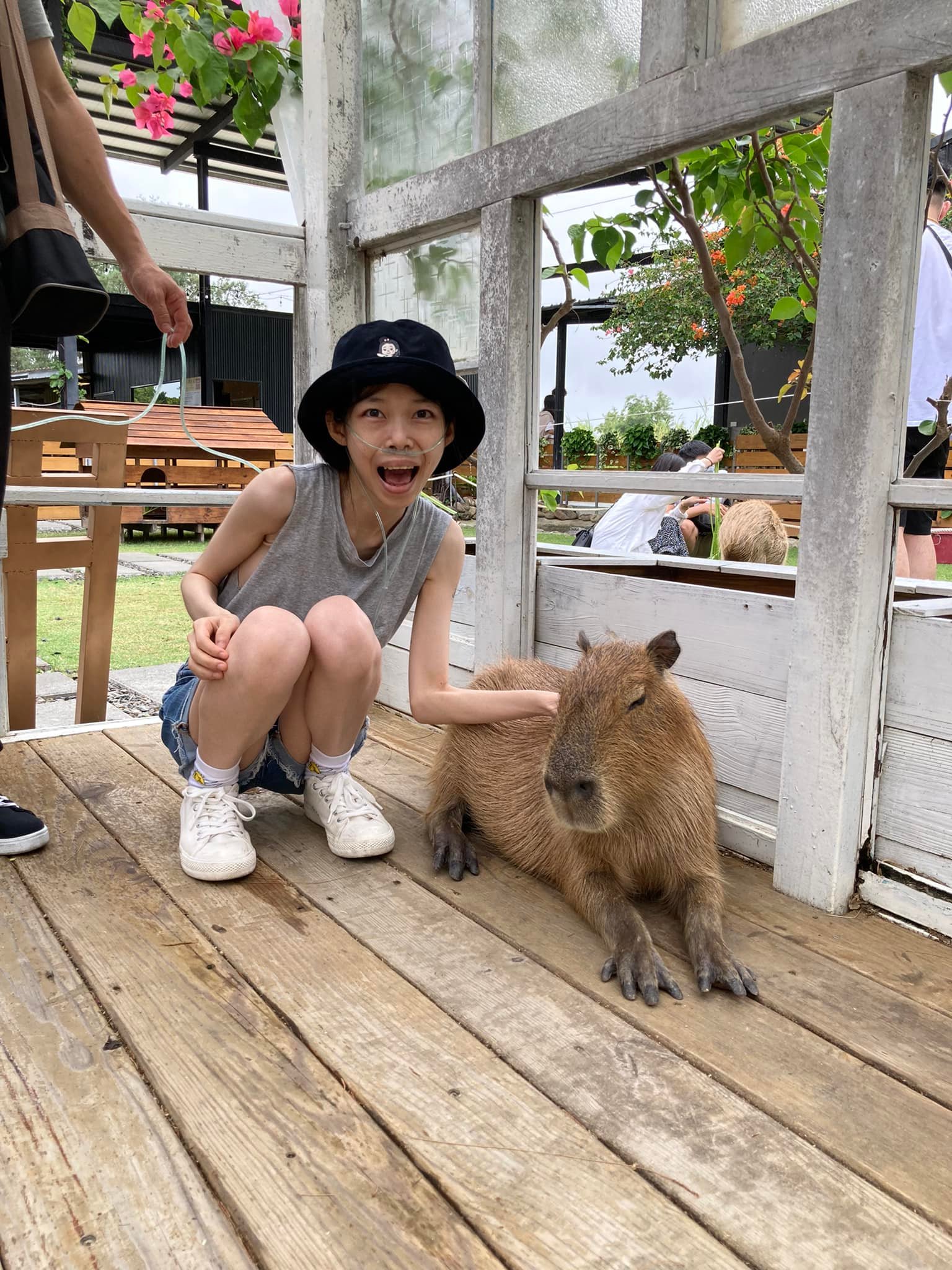 佩姿希望能趁人生最後階段完成環島夢想。