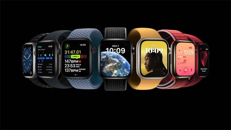 Apple Watch Series 8以「健康,向未來飛躍」為招徠。