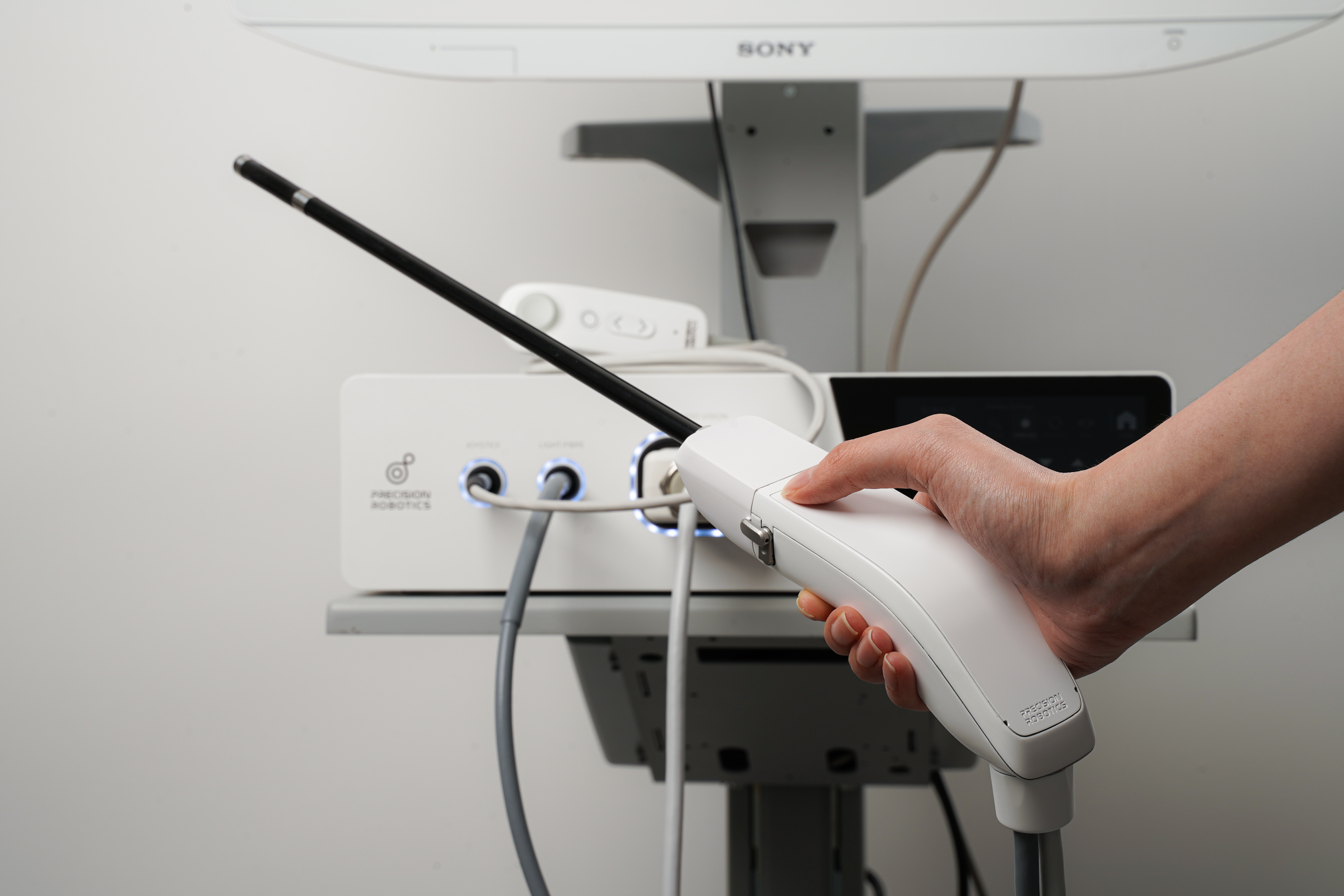 Precision Robotics SIRIUS Robotic Flexible Endoscope System「SIRIUS内窺鏡系統」。