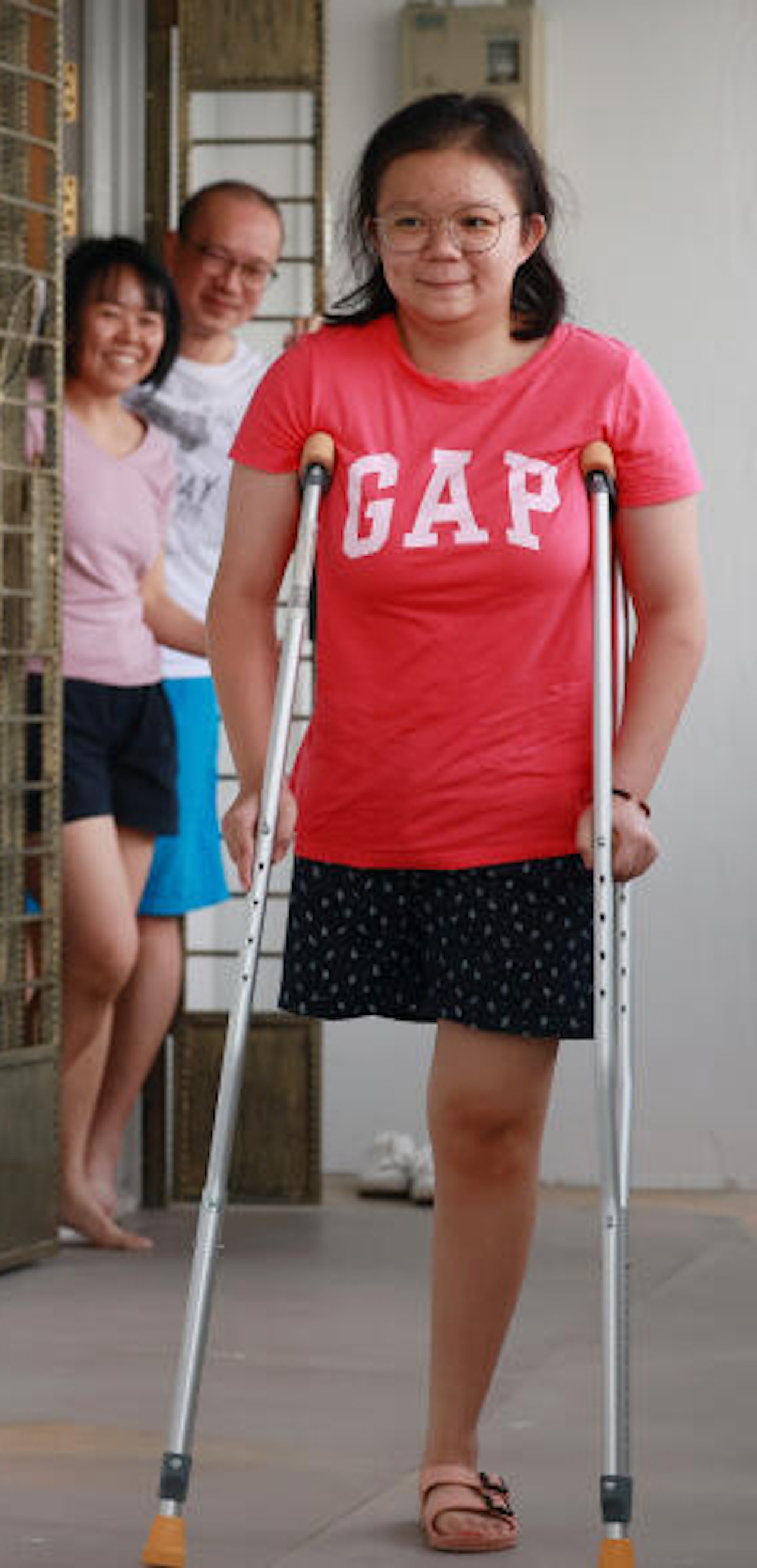 經第二次手術後周欣潔的情況逐漸穩定下來。