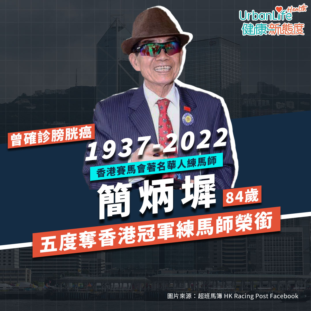 今年2月傳出簡炳墀病逝消息,終年84歲。