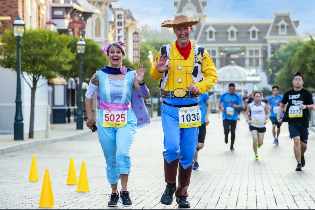 香港迪士尼樂園10K Weekend 2023分成4個比賽項目。