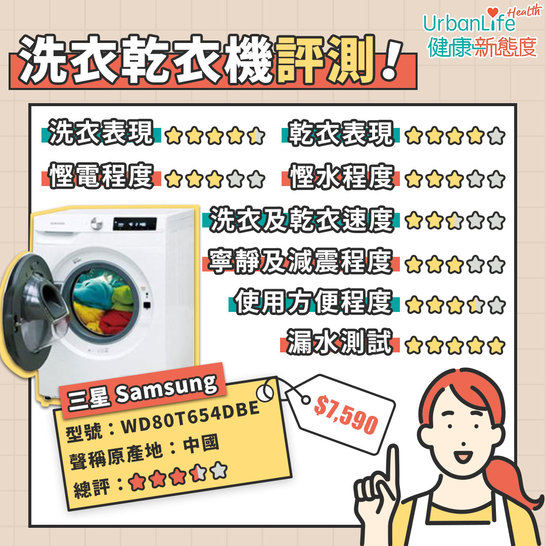 洗衣乾衣機 - 三星 Samsung評測