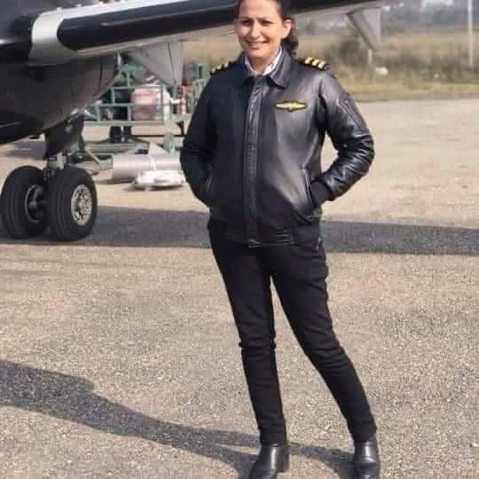 資深副機長Anju Khatiwada擁有超過6400個小時的飛行記錄。