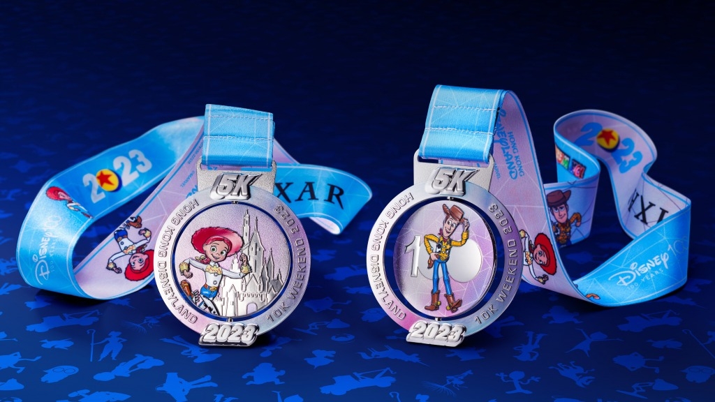 迪士尼主題跑獎牌(三)。
