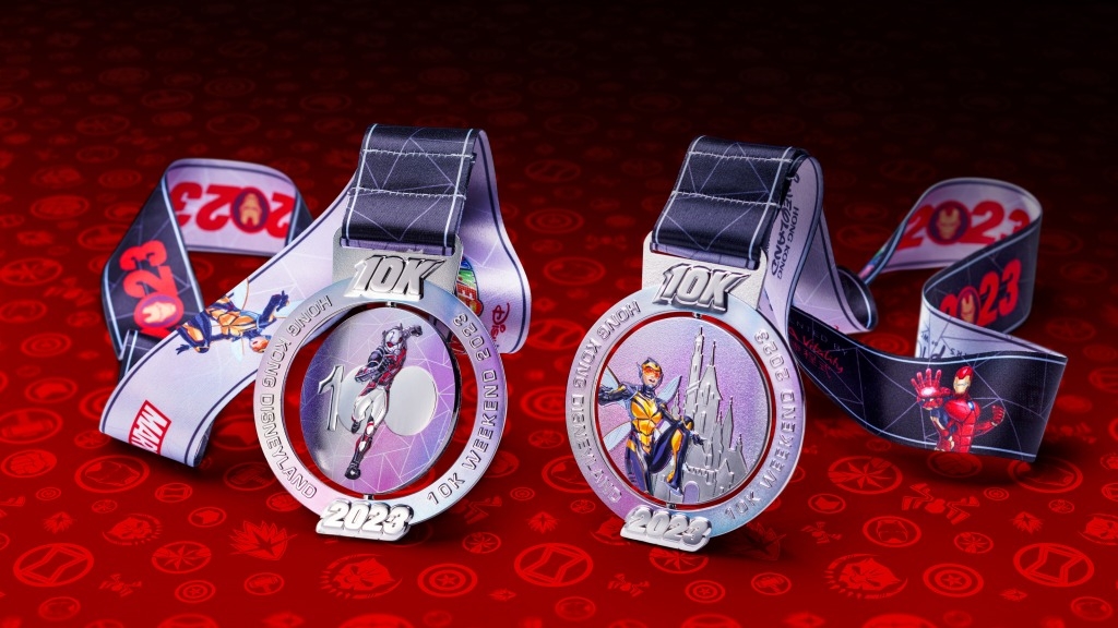 迪士尼主題跑獎牌(二)。