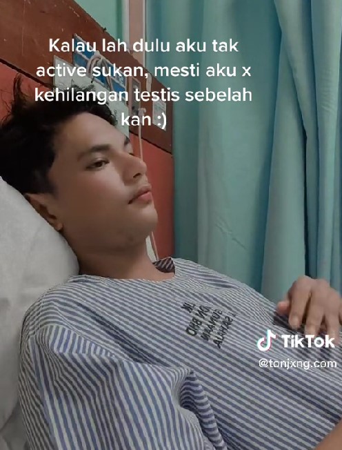 Irfan Masa在等待切割手術。