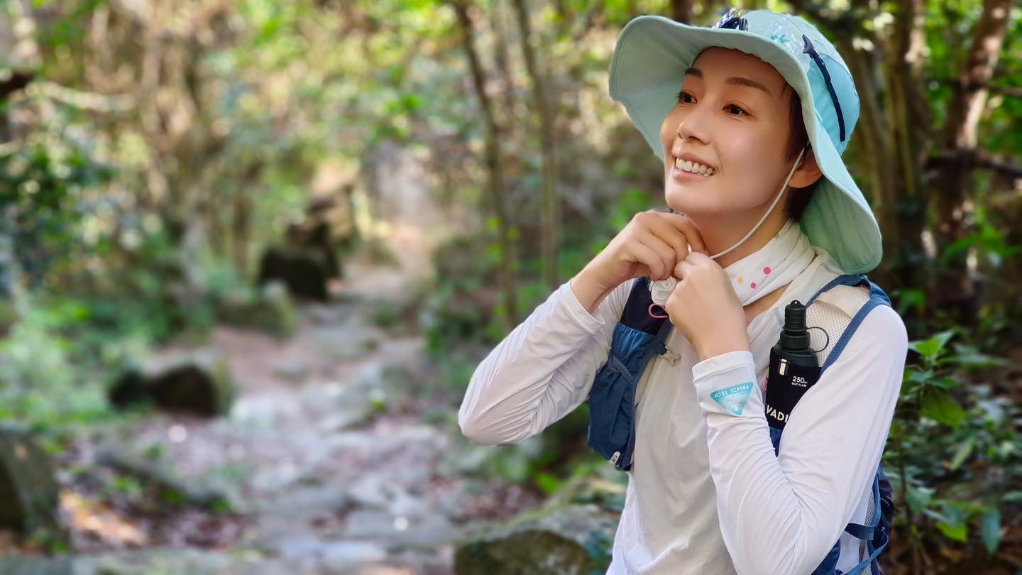 江美儀就連行山運動後都會喝自帶的溫水。
