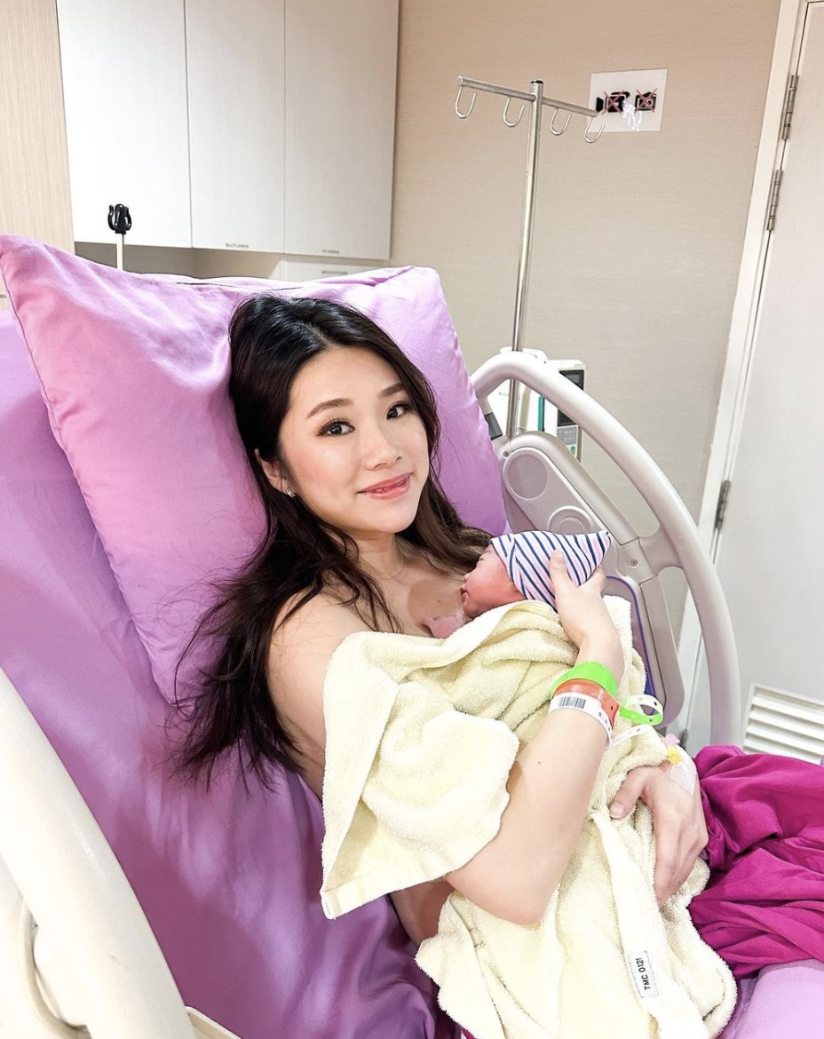 新加坡美妝KOL楊夢珺(Mongchin Yeoh)於上個月聖誕節順利誕下一名男寶寶。