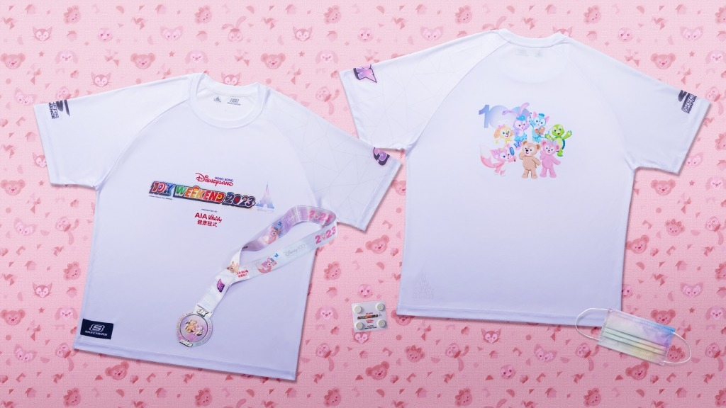 迪士尼主題跑T-shirt(四)。