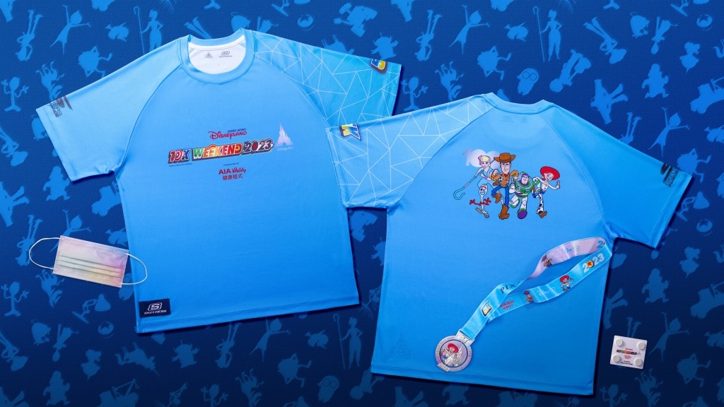 迪士尼主題跑T-shirt(三)。