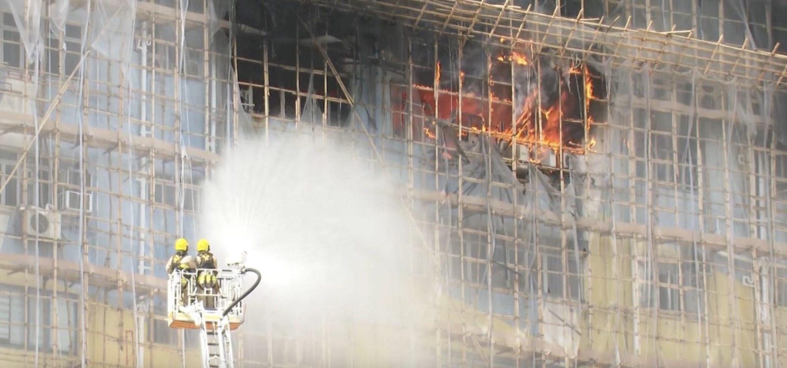 新蒲崗永顯工廠大廈於1月28日發生三級火警。