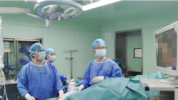 經腹部CT檢查,顯示莉莉的闌尾異常腫大,推斷為急性闌尾炎。