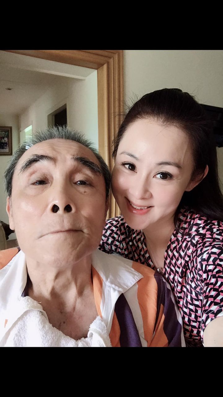 兵家綺對父親的離世感到十分不捨。