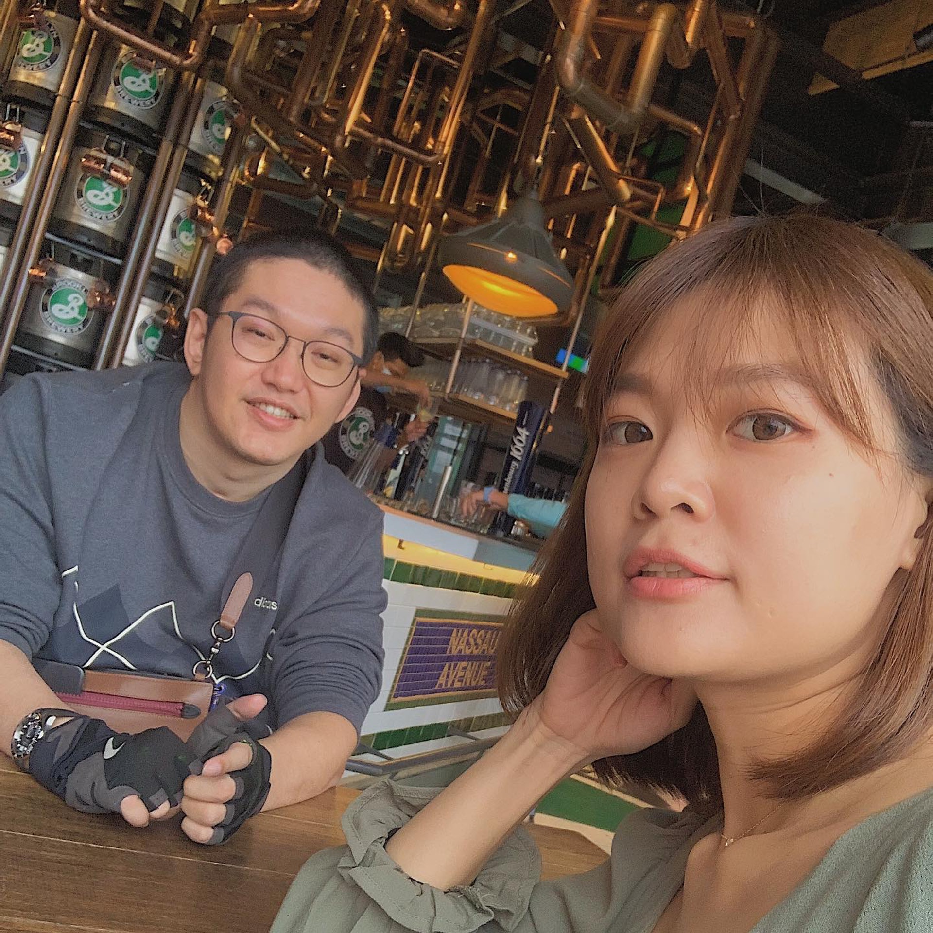 女友黃淨泯表示,意外已經發生,那就想辦法解決,而非逃避。