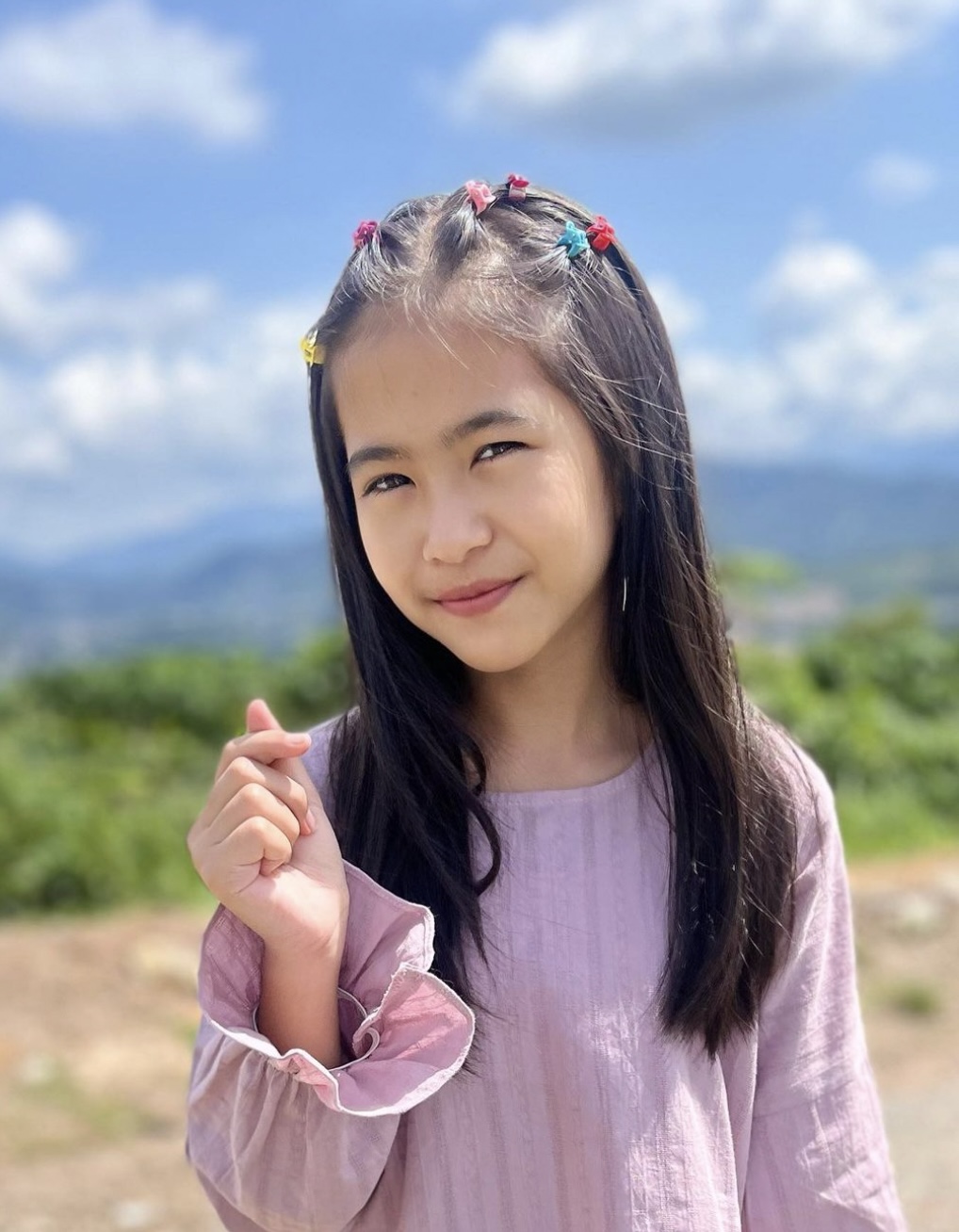 馬來西亞知名12歲童星布特里拉法莎(Puteri Rafasya)。