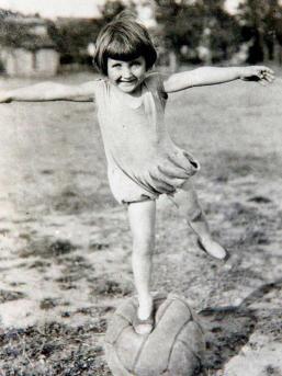 Johanna Quaas婆婆自9歲就開始學習體操。