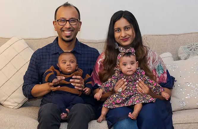 全球最早產龍鳳胎慶1歲生日!