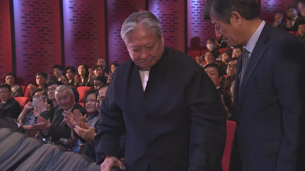 3月12日,洪金寶精神奕奕現身亞洲電影大獎。