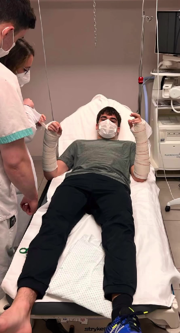 先前的訓練期間遭遇意外重創，Lance已經缺席了3日測試，但傷勢依然不見好轉。