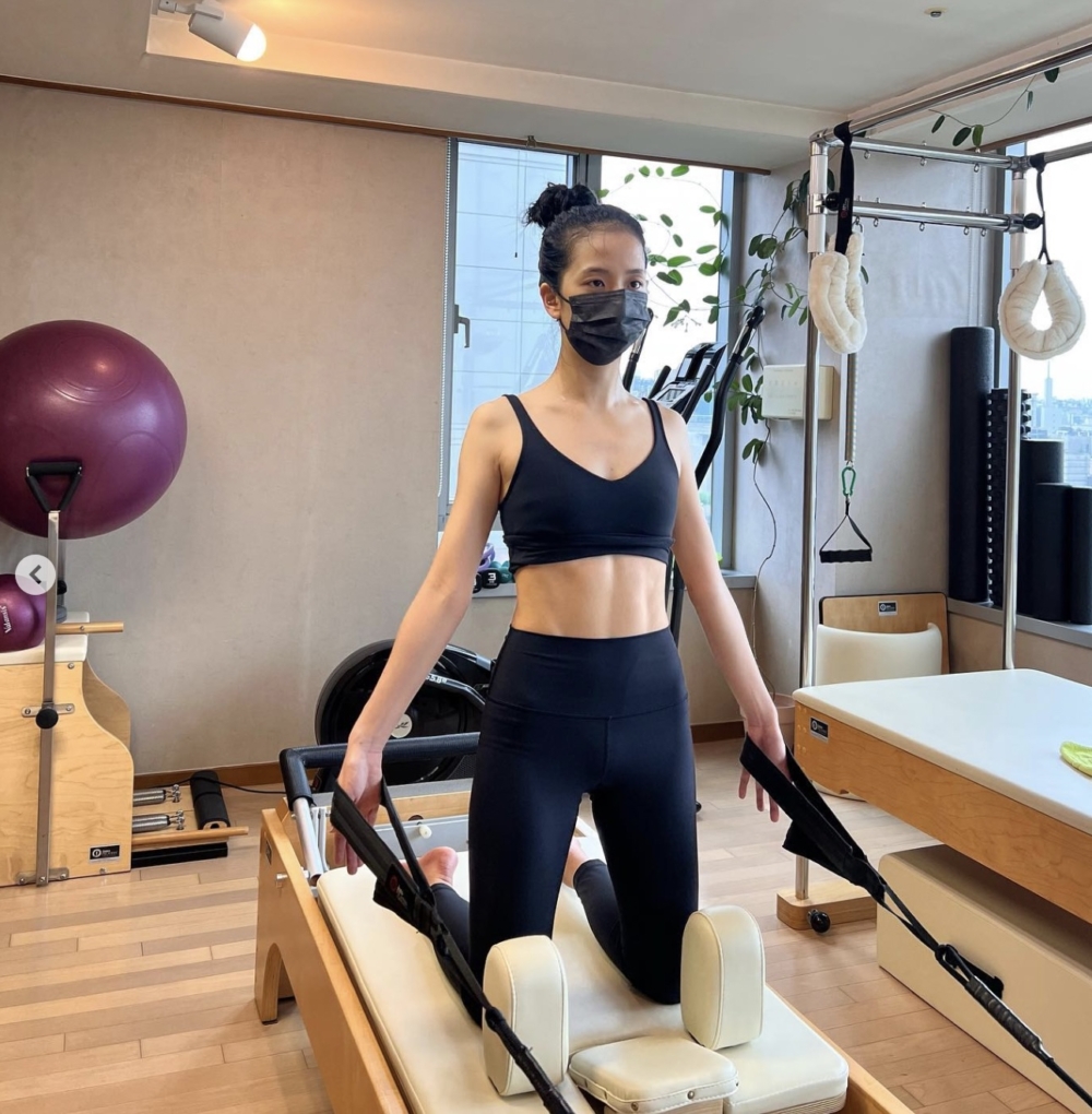 Jisoo非常注重運動來維持好身材。