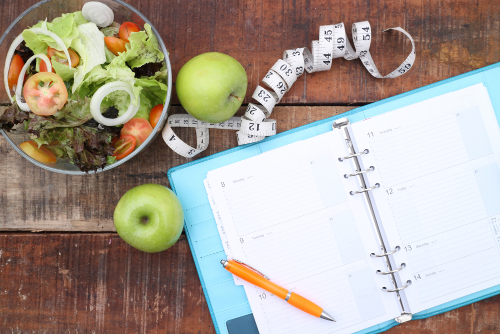 每日都要把每天所食下的東西記錄下來,這樣才可以對食物做完整的評估。