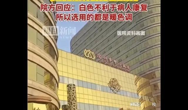 院長:白色很單調,不利於病人恢復。