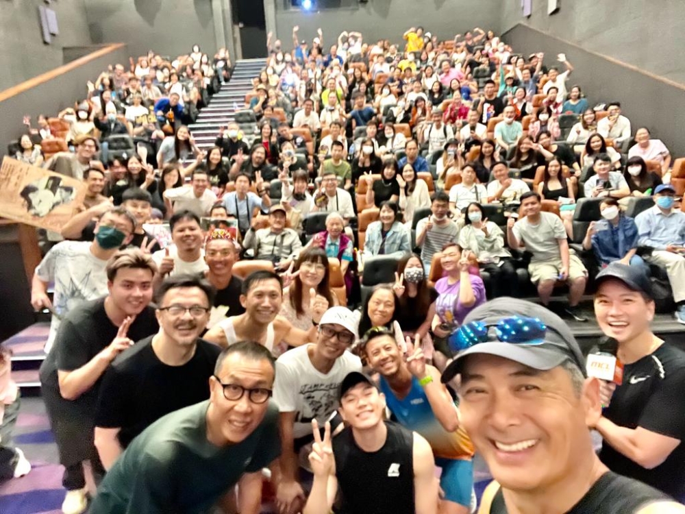 發哥新片謝票活動行程相當緊密。