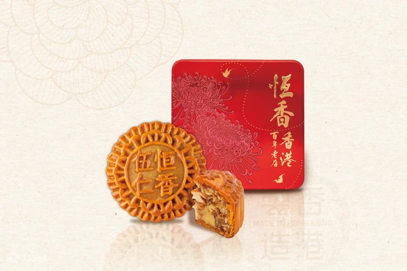 恆香老餅家,伍仁月餅 (4個裝),$217