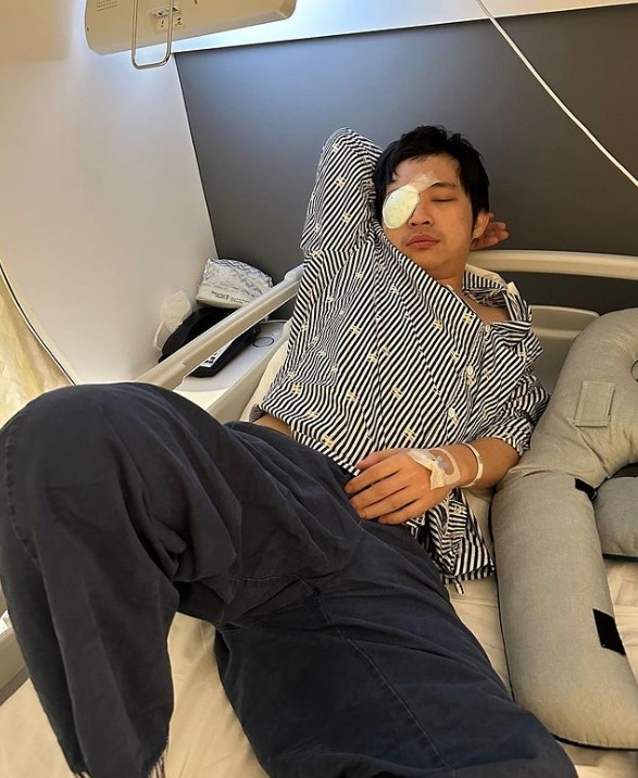 見他重回網絡，可見精神已經恢復不少。