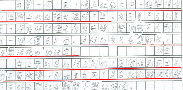 Harry作文內容