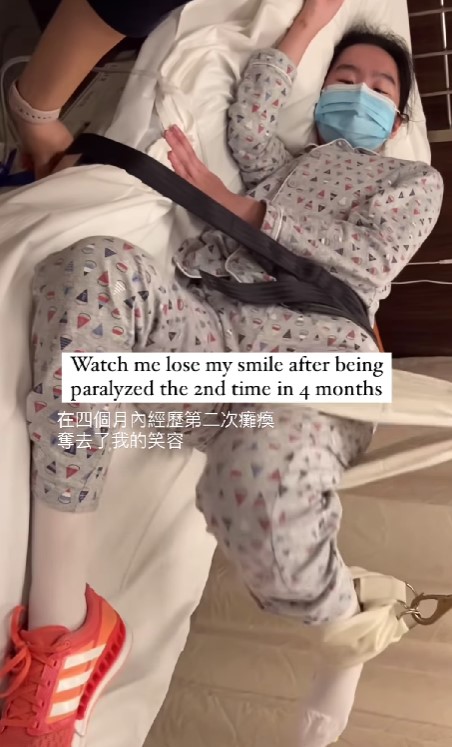 在Rachel充滿希望的進行康復治療時,卻引來了第二次的癱瘓。