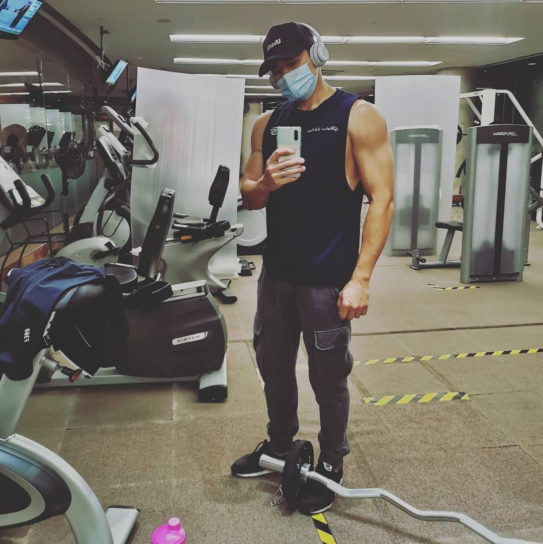 黃祥興經常做運動，沒想過三高問題與他有關。