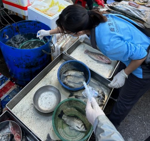 衞生署在11月1日已對患者曾到訪過的天光墟2個魚檔進行魚類與環境的樣本採集,但都沒驗出乙型鏈球菌成分,但仍會對涉事檔口進行消毒與清潔。