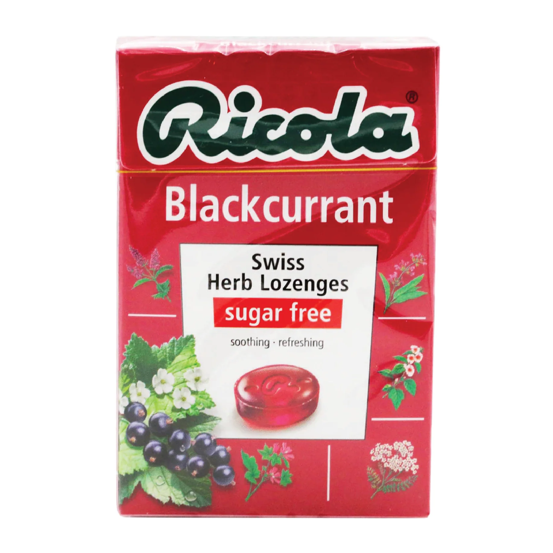 Ricola利口樂黑加侖子潤喉糖