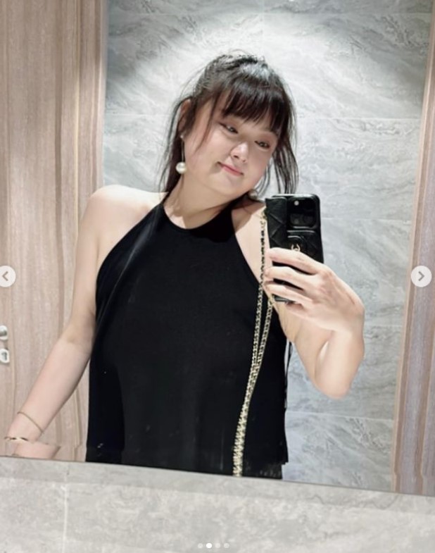 她希望自己在人生的下半輩子有個突破的改變，於是決定減肥。