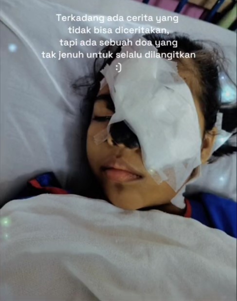 為了Nuraneesa的未來着想,在與Nuraneesa的協商下仍決定聽從醫生建議,把胎記逐步去除。