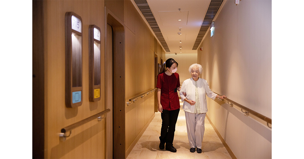 在「雋康天地」，每位長者都獲得悉心照顧。