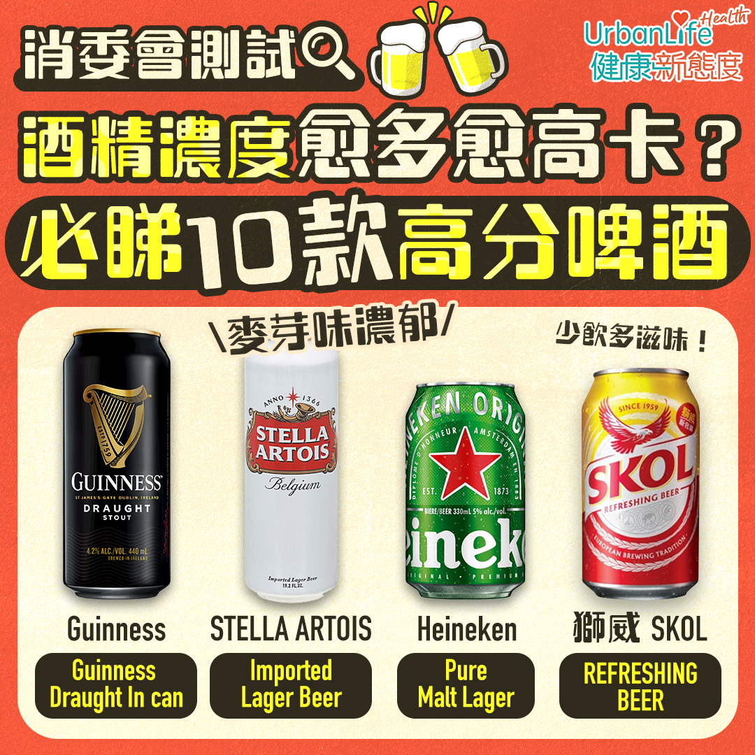 消委會10款高分啤酒(一)。