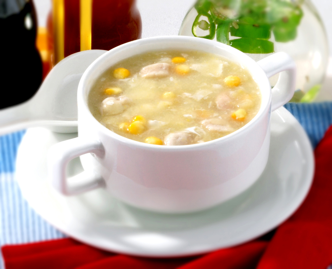 五指毛桃竹芋粟米湯