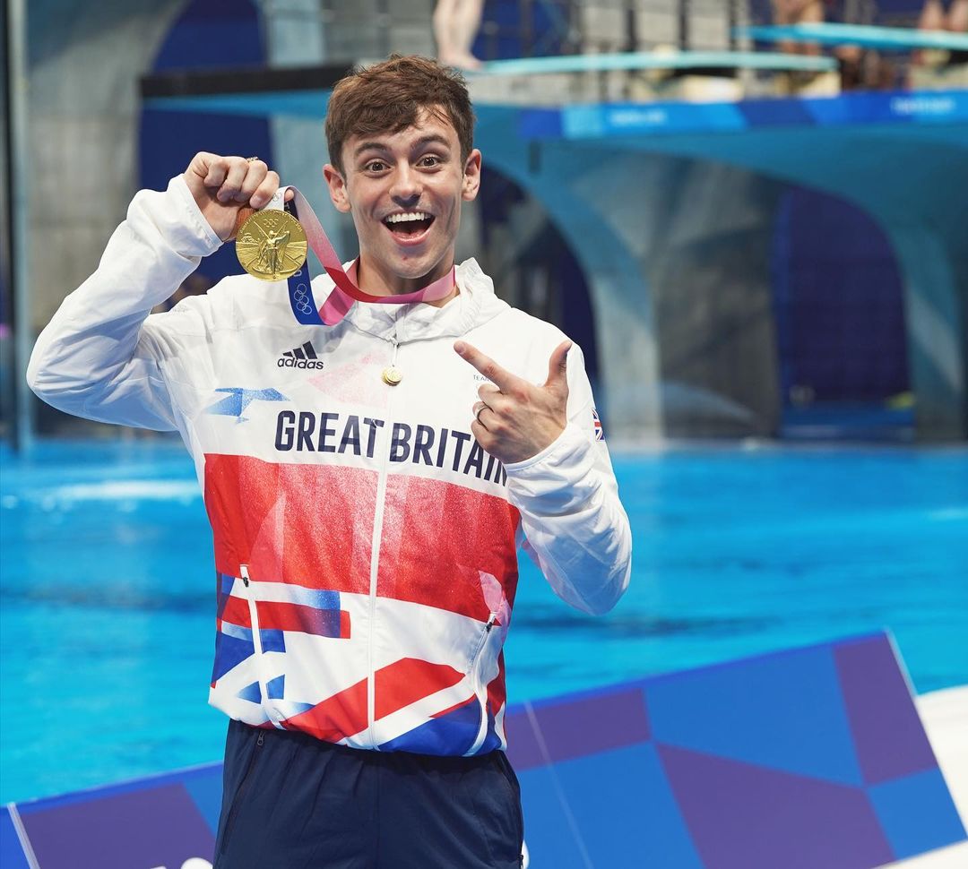 Tom Daley擁有令人矚目的外表和健碩身形。