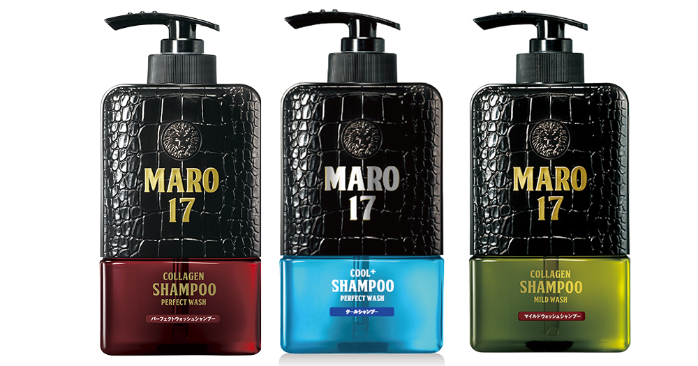 「17型」膠原活髮洗頭水連續4年獲得日本著名男性雜誌MONOQLO BEST BUY洗頭水第1位**,頭髮更變得堅挺,不再軟塌!