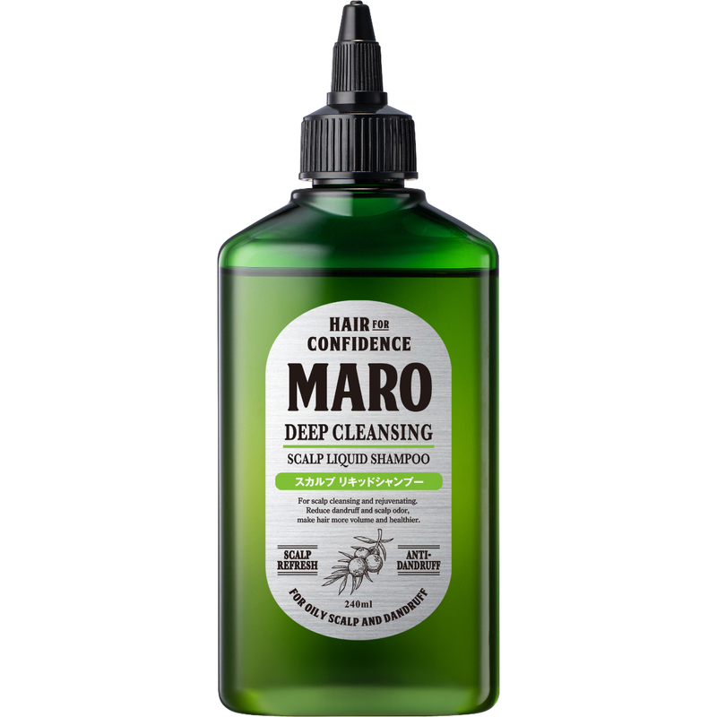 MARO 頭皮髮根深層潔淨防脫洗頭水 DEEP CLEANSING SCALP LIQUID SHAMPOO(FOR OILY SCALP AND DANDRUFF)