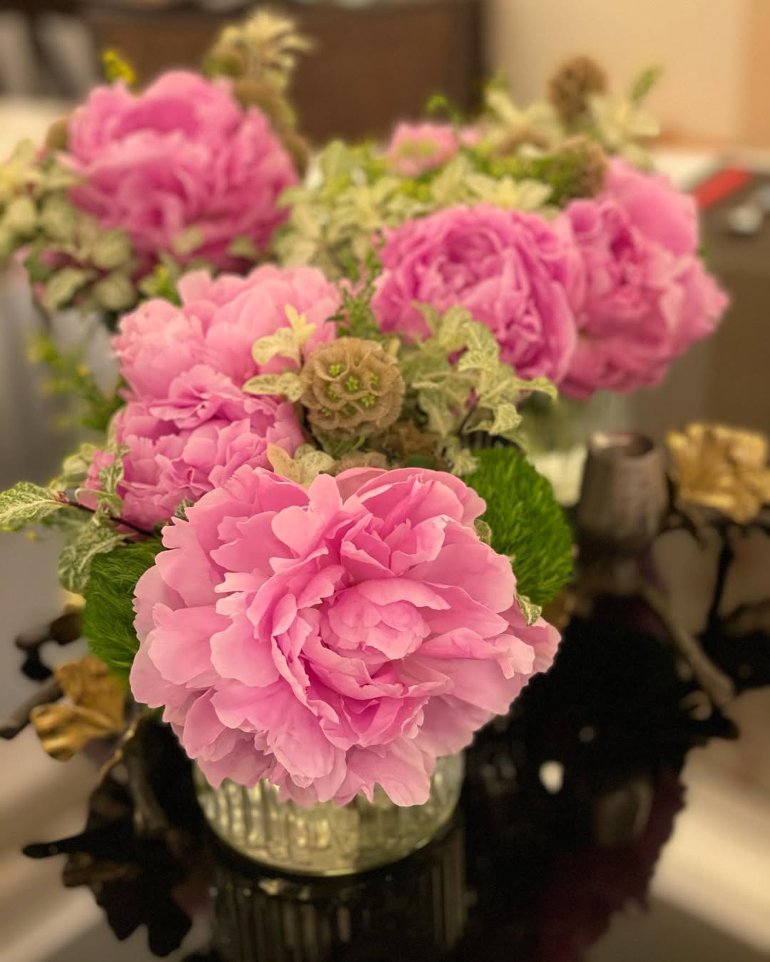 「牡丹花」寓意富貴吉祥、富貴榮華、團圓和諧。