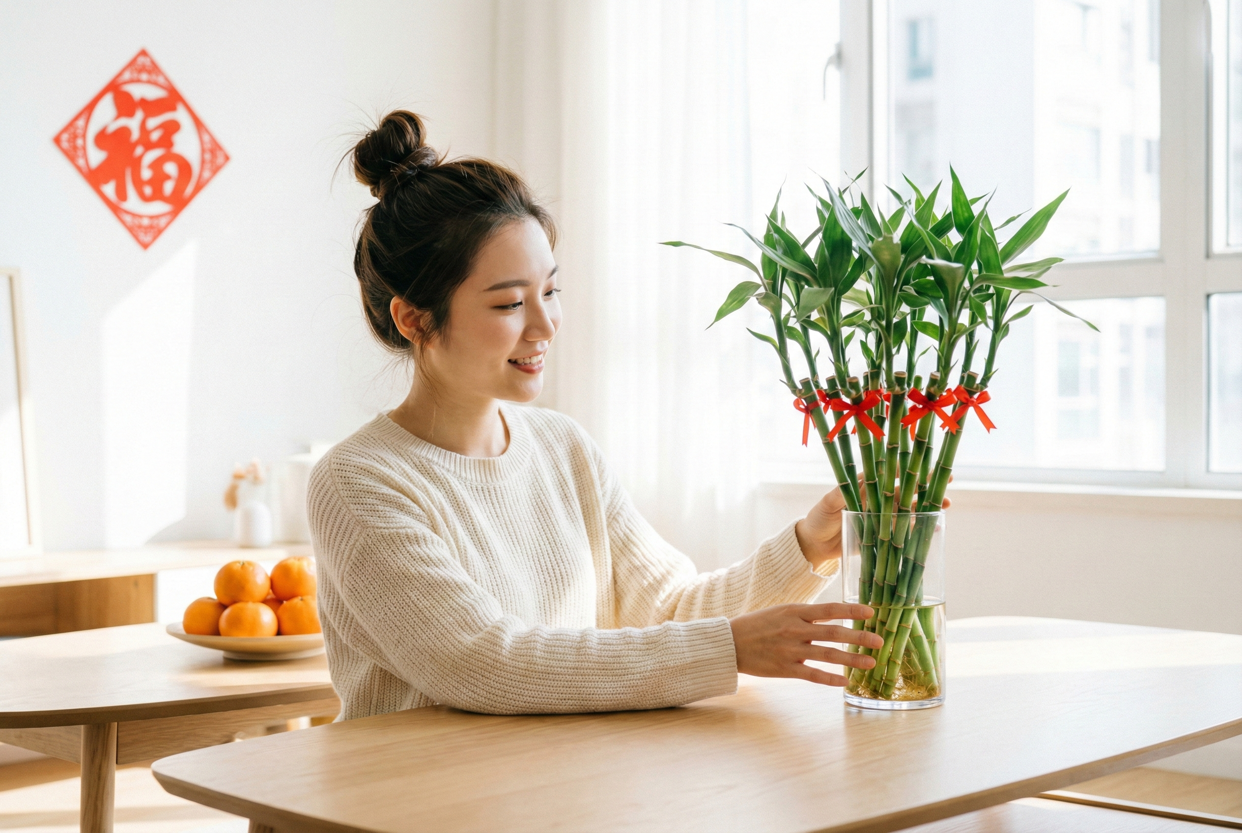 年花擺位要配合用途,大門迎春接福、客廳招財進寶,想催桃花運則應避開梅花,以免影響感情運勢。
