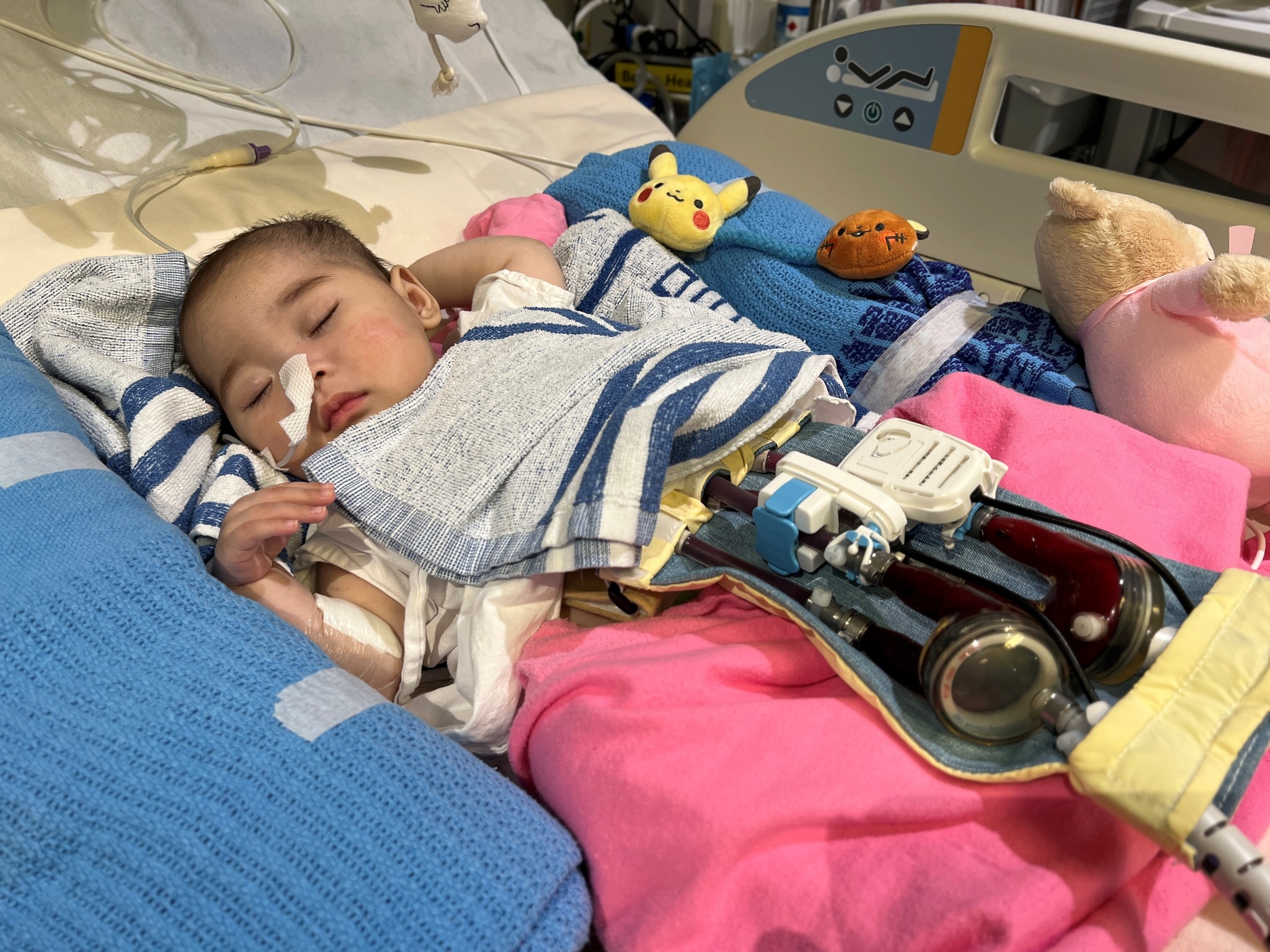 兒童醫院1名7個月大的女嬰祈祈,去年因急性心臟衰竭留醫,當局早前(13日)表示祈祈心臟衰竭、大約剩餘兩成功能,隨時有生命危險,換心續命是唯一方法。