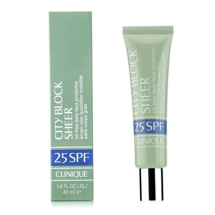 Clinique City Block Sheer 抗污染隔離霜
